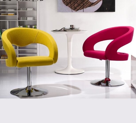 China Farbige Salon-moderne klassische Büro-Stuhl-Edelstahl-Aluminiumlegierungs-Basis fournisseur