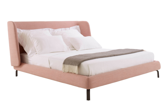 China Polsterbett-Gewebe-Schlafzimmer-Möbel König-Size Bed Frame Modern für Hotel fournisseur