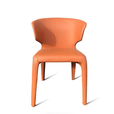China Völlig Polsterungs-Leder-Hülse-Verpackungs-Stuhl, moderner Stuhl für Wohnzimmer fournisseur
