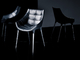 PU-Leder-Fiberglas-Sessel mit Replik-Möbeln für Wohnzimmer fournisseur