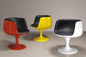 Fiberglas-Tee-Raum-Stühle für Bar-Möbel, PU-Leder-Kaffeetasse-Stühle fournisseur