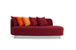 Bequeme kleine Couch für Schlafzimmer, Metallbein-Minimum steuern Möbel-Sofa automatisch an fournisseur