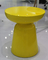 Gelber runder Metallcouchtisch Arcylic kleiner kundengerechter INNENSGS fournisseur