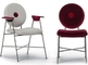 Bontempi-Casa-Penelope-Fiberglas-Sessel mit stilvoll alternativem Entwurf fournisseur