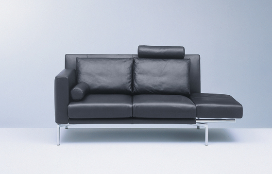 China Kundenspezifische lederne moderne gepolsterte Sofa-Holzfuß-europäische Art für Freizeit fournisseur