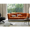 Große Hülse-büschelige Gewebe-Sofa-Wohnzimmer-Möbel mit Kissen-Armlehne fournisseur
