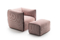 Standardgröße einzelnes Mia-Sofa, mehrfunktionaler moderner Freizeit-Stuhl fournisseur