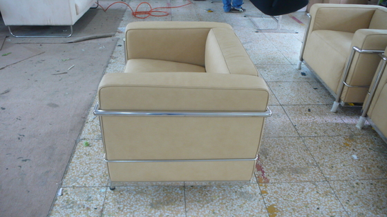 Sofa Büro-Lederpolster-s , Schnitt-Sofa   SGS fournisseur