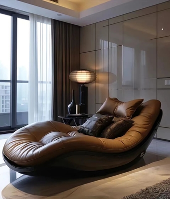 Moderne Retro Einzellehnstuhl Sofa Wohnzimmer Möbel Zuhause Schlafzimmer Studium Großwohnung Villa Wohnzimmer fournisseur