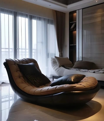 Moderne Retro Einzellehnstuhl Sofa Wohnzimmer Möbel Zuhause Schlafzimmer Studium Großwohnung Villa Wohnzimmer fournisseur