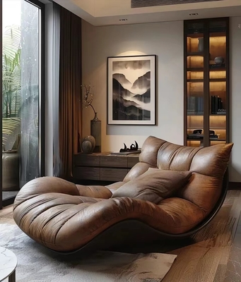 Moderne Retro Einzellehnstuhl Sofa Wohnzimmer Möbel Zuhause Schlafzimmer Studium Großwohnung Villa Wohnzimmer fournisseur