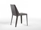 Elegant kontrastiertes Isabellfarbe-Fiberglas, das Stuhl mit modernen Gewebe-Bedeckungen speist fournisseur